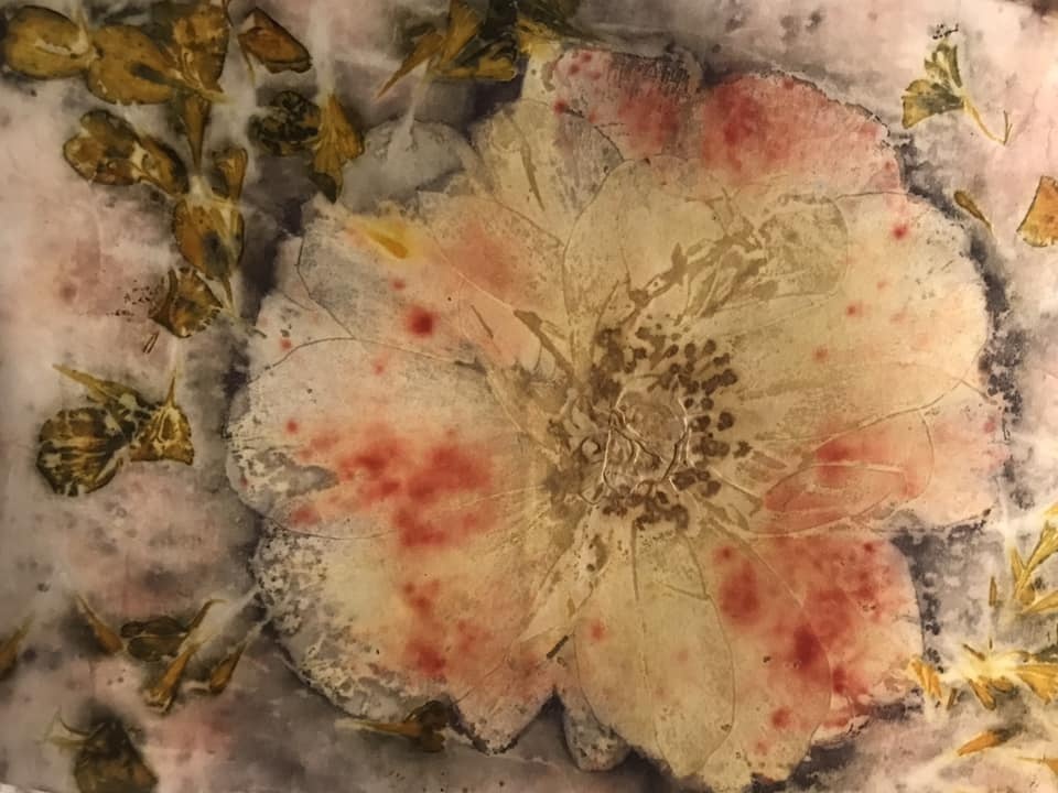 Солнечное окрашивание тканей фото