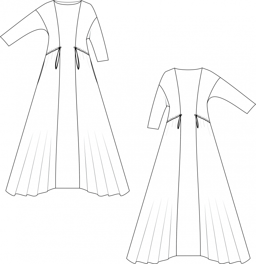 Платье в стиле бохо «София». Инструкция по пошиву фото