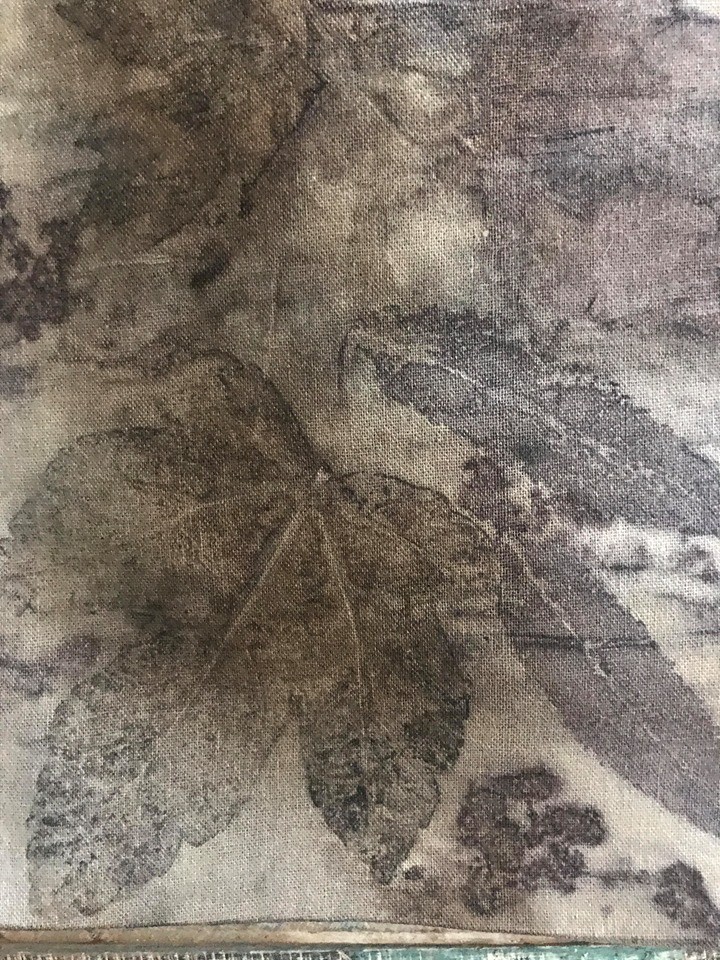 Экопринт для экосумки. Продолжение фото