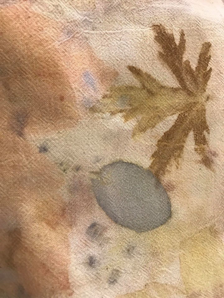 Экопринт для экосумки. Продолжение фото