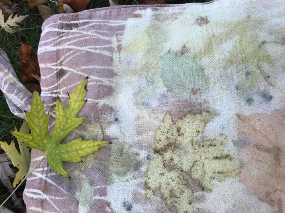 Экопринт для экосумки. Продолжение фото