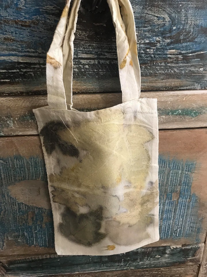 Экопринт для экосумки. Продолжение фото