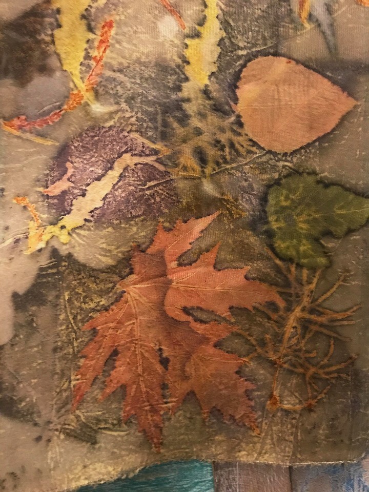 Экопринт для экосумки. Продолжение фото