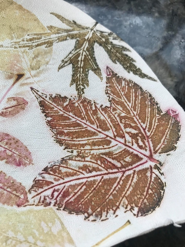 Экопринт для экосумки. Продолжение фото