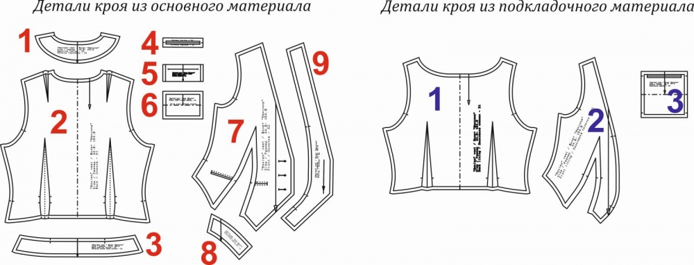 Жилет "Максима". Инструкция по пошиву и печати выкроек фото