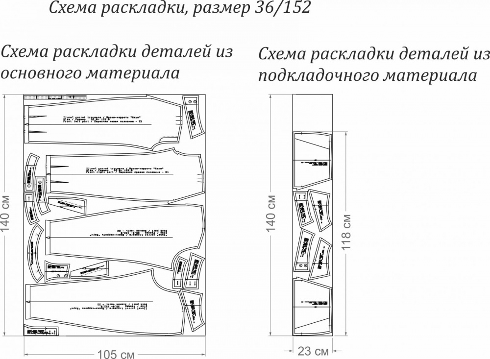 Брюки-карроты «Джун». Инструкция по пошиву фото
