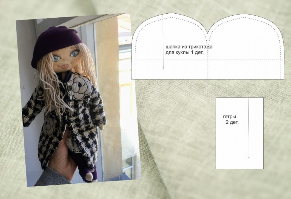 Как сшить куклу Стешу и комплект одежды для нее фото