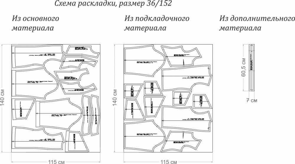 Выкройка полушубка «Ванесса» фото