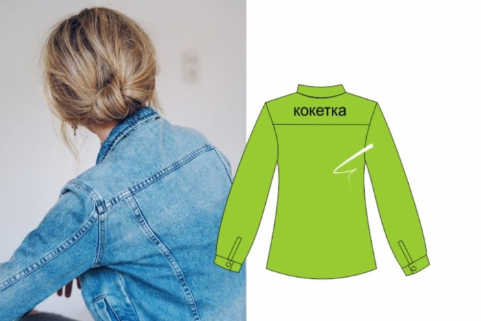 Вытачка на спинке. Варианты моделирования фото