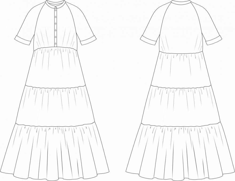 Платье «Настасья». Инструкция по пошиву фото