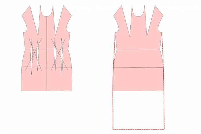 Выкройка летнего сарафана фото