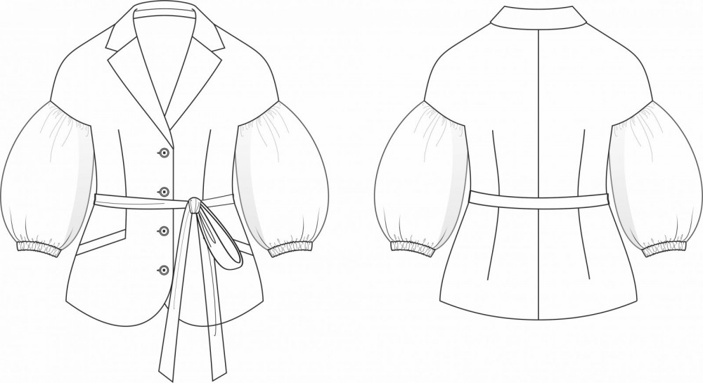 Жакет «Арина». Инструкция по пошиву фото