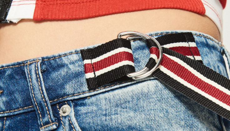 Как ушить джинсы в талии фото