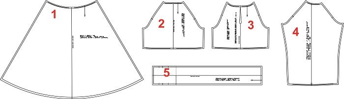 Платье "Рената" Инструкция по пошиву и печати выкроек фото