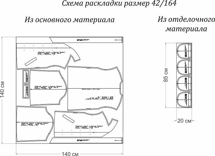 Куртка "София". Инструкция по пошиву и печати выкроек фото