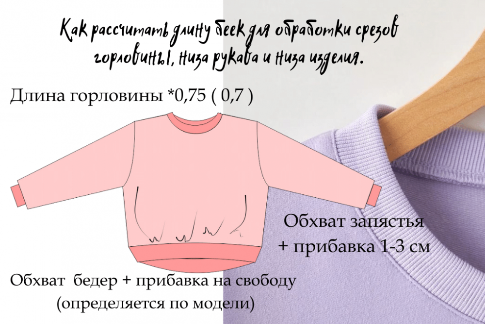 Выкройки для детей. Как сшить трикотажный свитшот фото