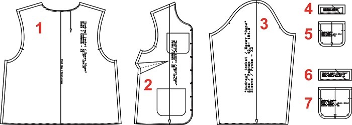 Жакет «Одри». Инструкция по пошиву выкройки фото
