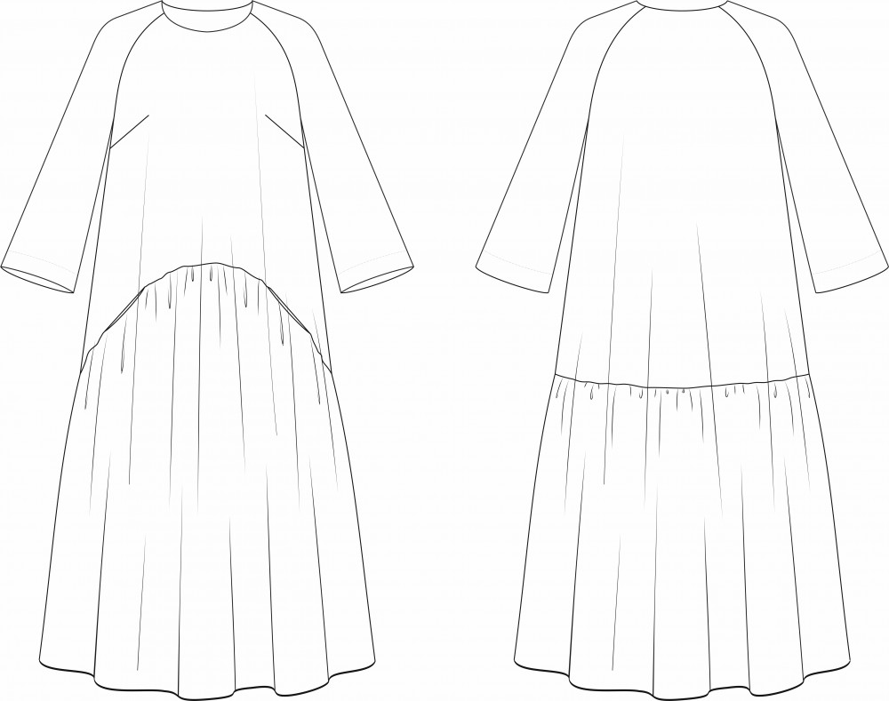 Платье «Мээрим». Фото мастер-класс по пошиву фото