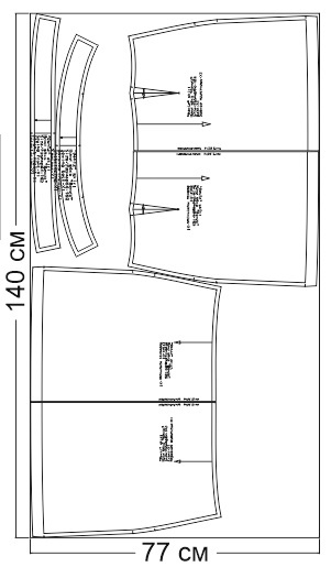 Выкройка юбки «Дениз» фото