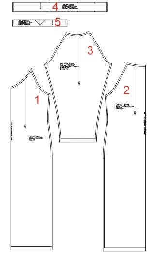 Выкройка платья «Марика» фото