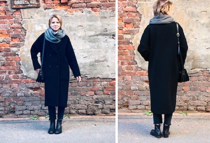 Как я сшила своё первое пальто фото