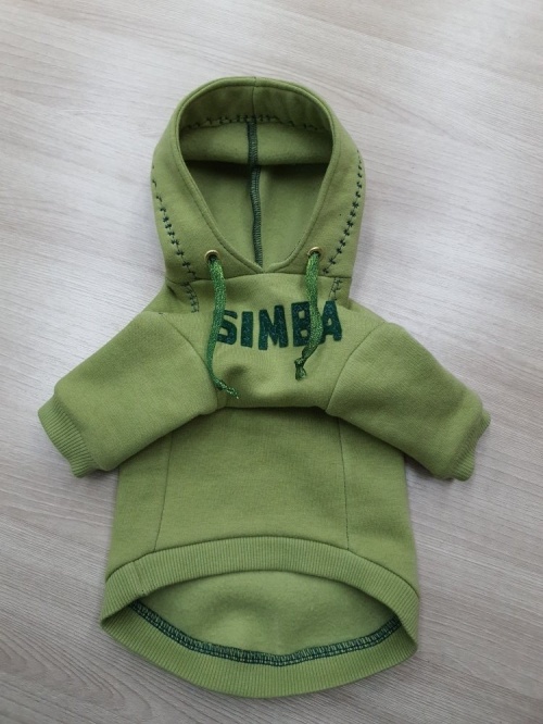 Как я сшила свитшот для кота фото