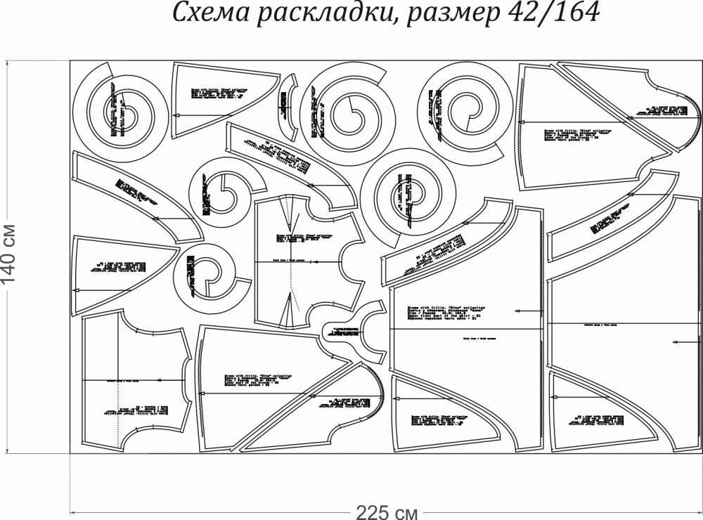 Как сшить платье с оборками. Коллекция с принтами «Дина». Фото мастер-класс фото