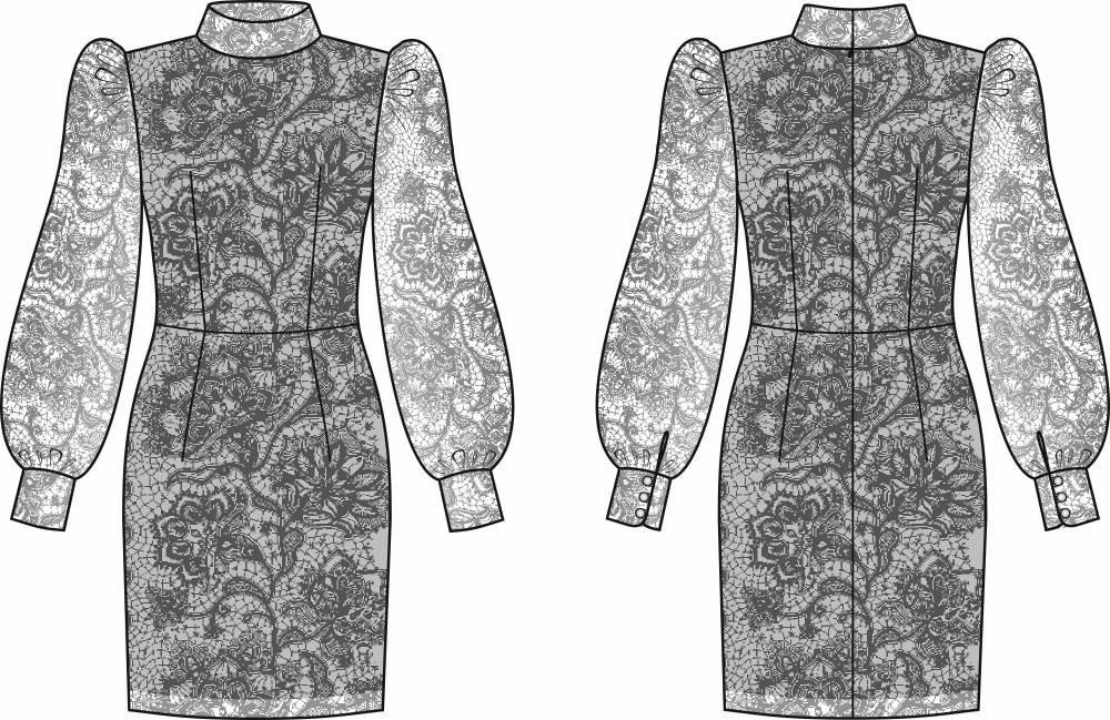 Как сшить кружевное платье. Праздничная коллекция «Сирин». Фото мастер-класс фото