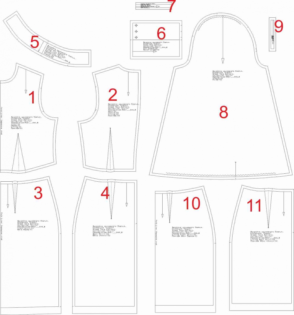 Как сшить кружевное платье. Праздничная коллекция «Сирин». Фото мастер-класс фото