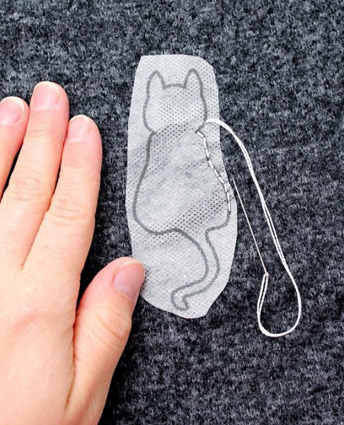 Как перенести рисунок на ткань фото