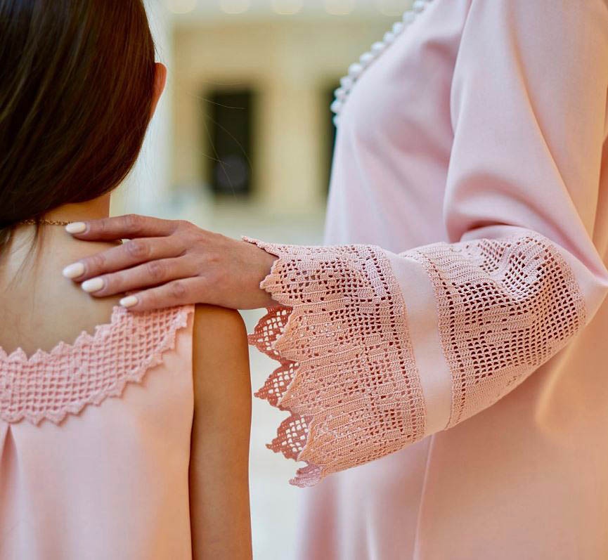 Работа с мерным кружевом фото