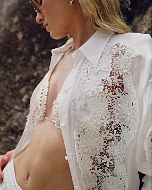 Работа с мерным кружевом фото