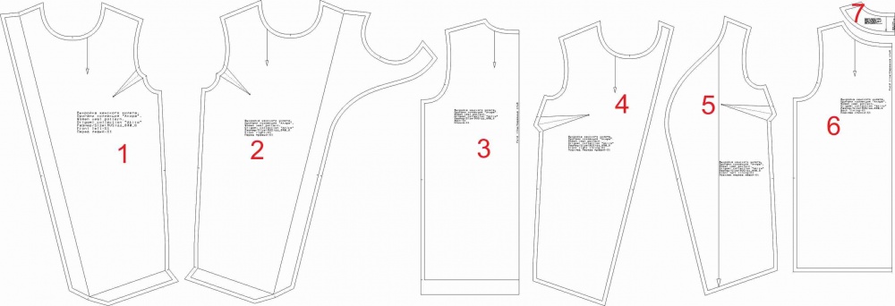 Выкройка жилета. Оригами коллекция «Акира» фото