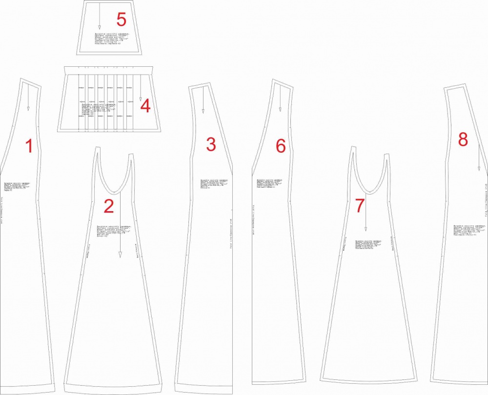 Как сшить сарафан. Оригами коллекция «Акира». Фото-мастер-класс фото