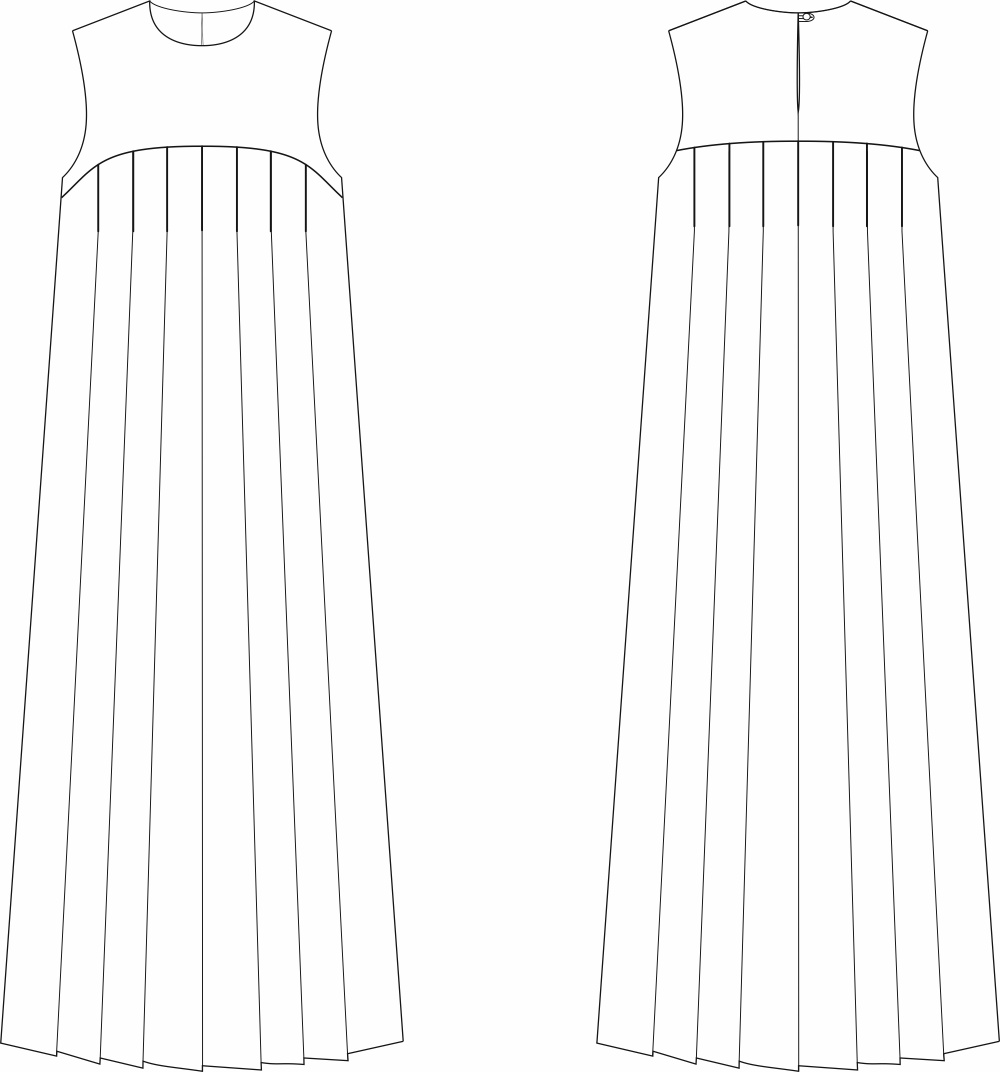 Как сшить сарафан со складками. Оригами коллекция «Акира». Фото-мастер-класс фото