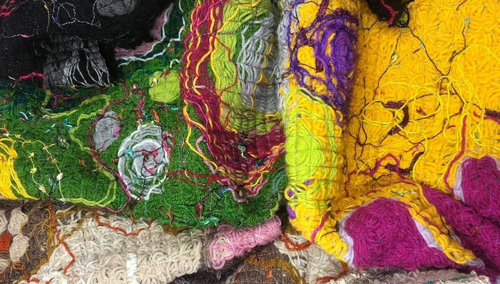 Ткань своими руками: Crazy Wool для зимы и лета фото