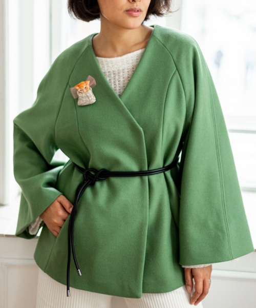 Купить выкройку Выкройка жакета. Коллекция с котиками «Миу» онлайн фото