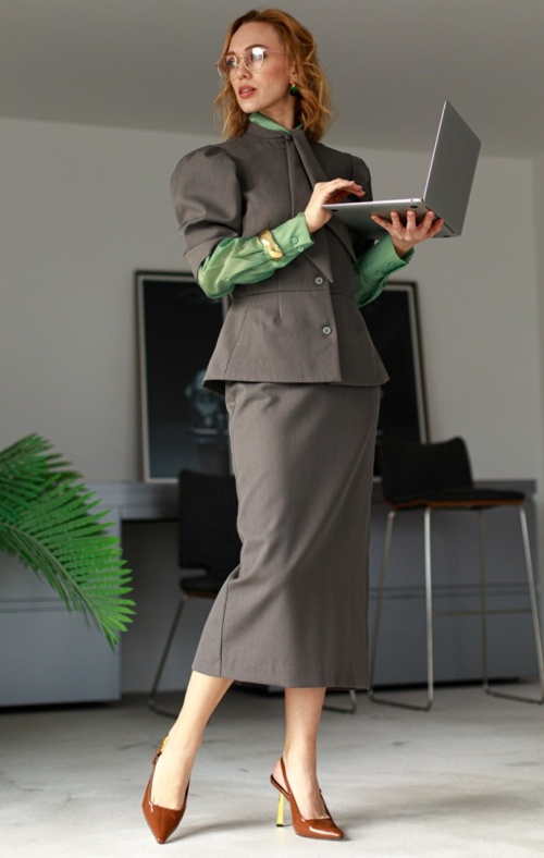 Как сшить юбку. Коллекция «Леди босс». Для прекрасных карьеристок. Фото-мастер-класс фото