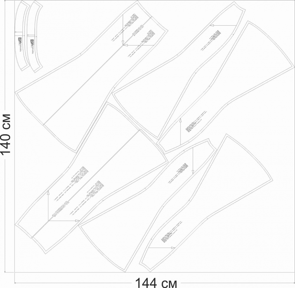 Купить выкройку Выкройка юбки годе. Коллекция «Леди босс». Для прекрасных карьеристок онлайн фото