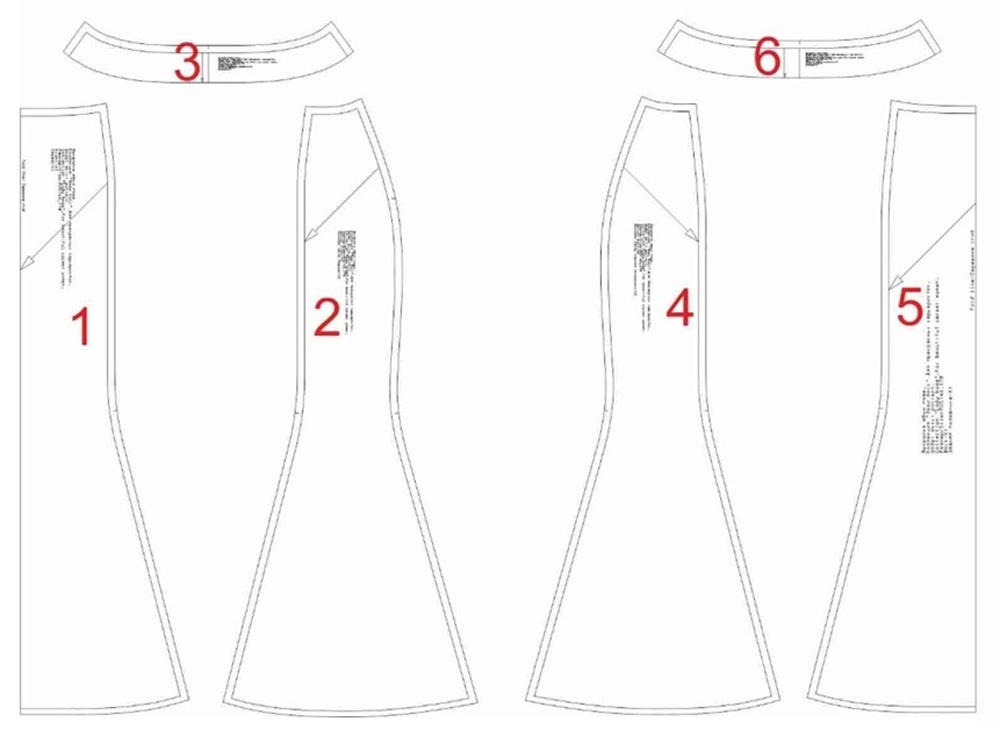 Купить выкройку Выкройка юбки годе. Коллекция «Леди босс». Для прекрасных карьеристок онлайн фото