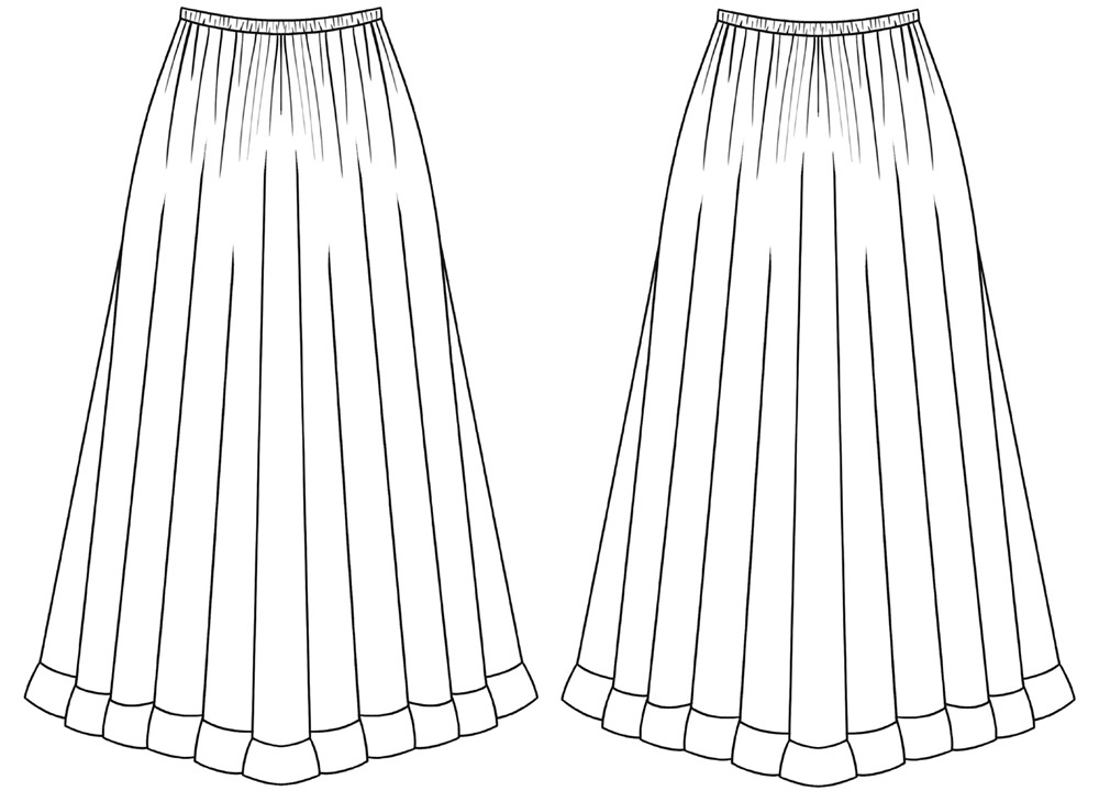 Как сшить подъюбник. Беззаботная коллекция «Лиза». Фото-мастер-класс фото