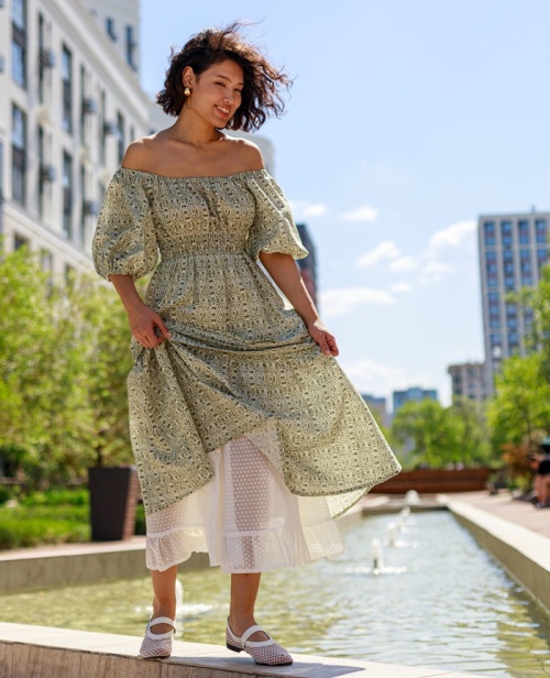 Как сшить подъюбник. Беззаботная коллекция «Лиза». Фото-мастер-класс фото