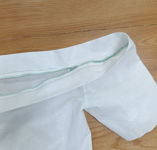 Как сшить платье с открытыми плечами. Фото-мастер-класс фото