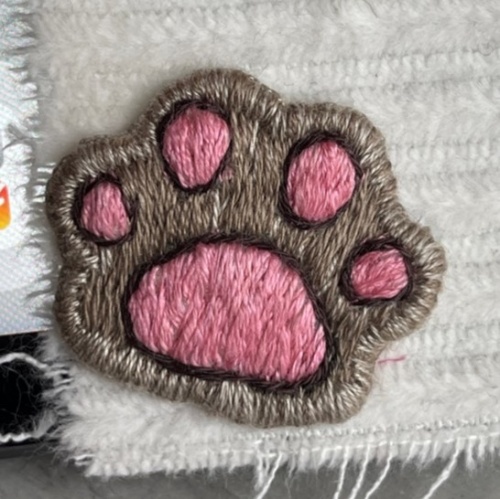 Аппликация «Лапка»: бесплатный мастер-класс для начинающих фото