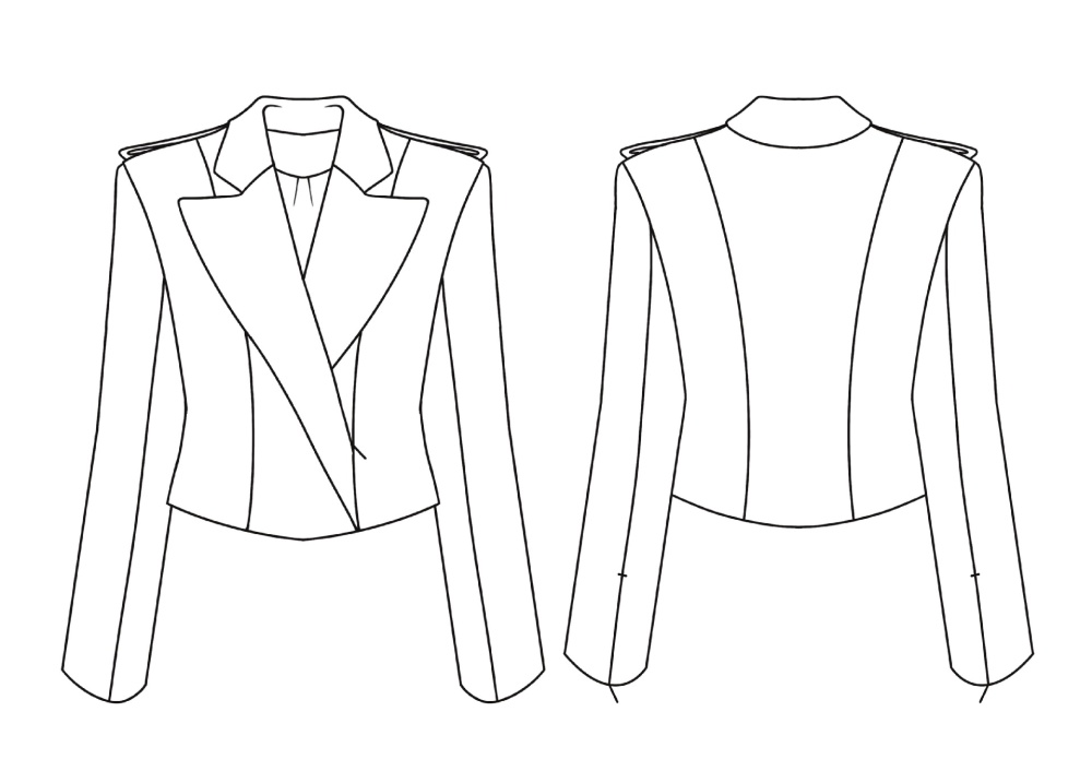 Как сшить жакет-косуху. Классная коллекция «Сентябрь». Фото-мастер-класс фото