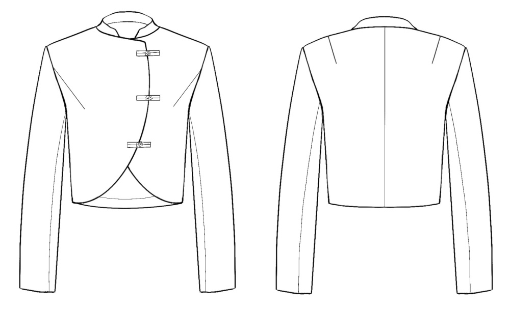 Как сшить жакет. Коллекция в азиатском стиле «Икигай». Фото-мастер-класс фото