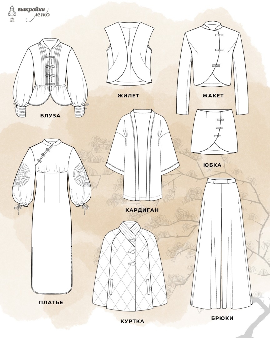 Анонс коллекции в азиатском стиле «Икигай» фото