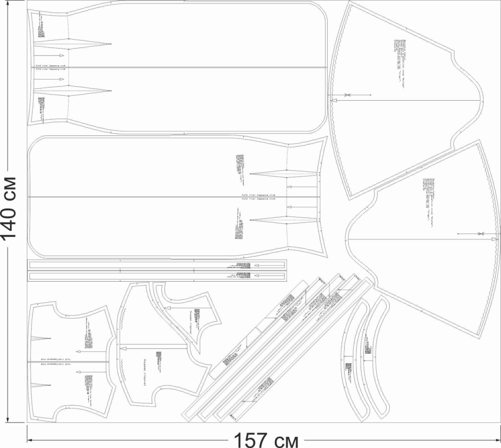 Выкройка платья. Коллекция в азиатском стиле «Икигай» фото