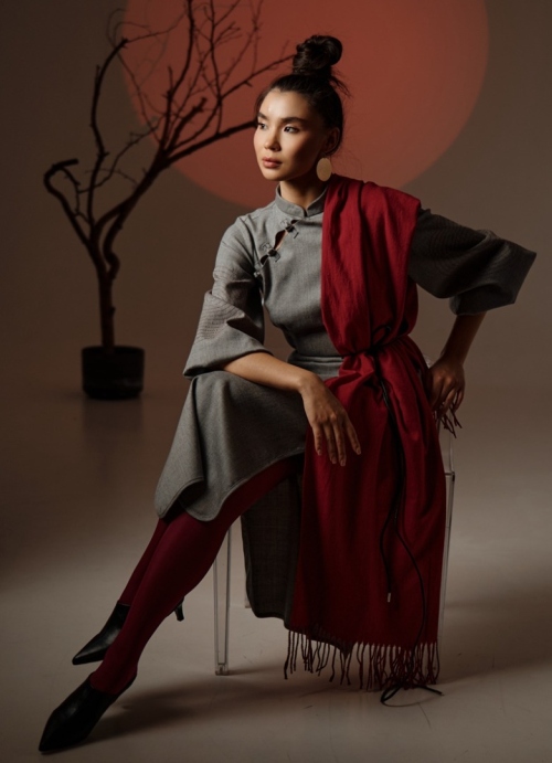 Выкройка платья. Коллекция в азиатском стиле «Икигай» фото