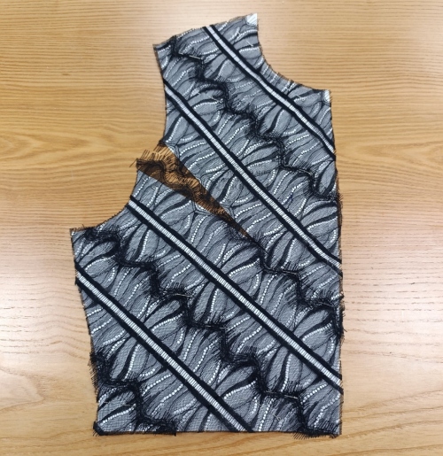 Выкройка блузы из кружева. Праздничная коллекция «Джоконда» фото